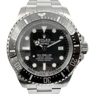 롤렉스 씨드웰러 딥씨 스틸 시계 (126660)