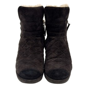 샤넬 마트라세 시어링 앵클 부츠 (G27811)