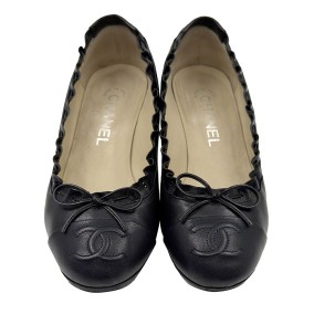 샤넬 발레리나 밴딩 구두 (G29005)