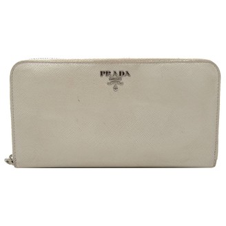 프라다 사피아노 지퍼 장지갑