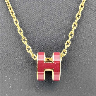 에르메스 팝아슈 미니 목걸이