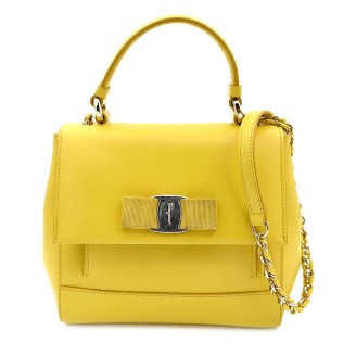 페레가모 바라 탑핸들 크로스백