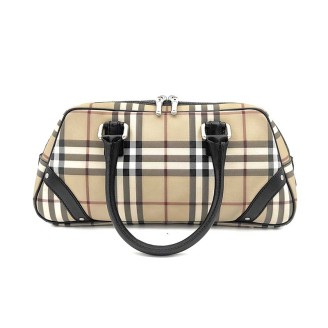 버버리 체크 토트백