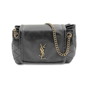 생로랑 노리타 미니 체인 크로스백 (672738)