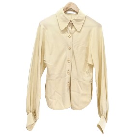 끌로에 실크 셔츠 블라우스