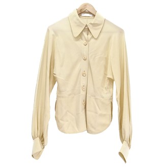 끌로에 실크 셔츠 블라우스