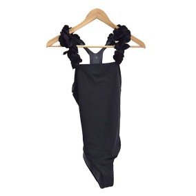 샤넬 플라워 프릴 원피스 수영복