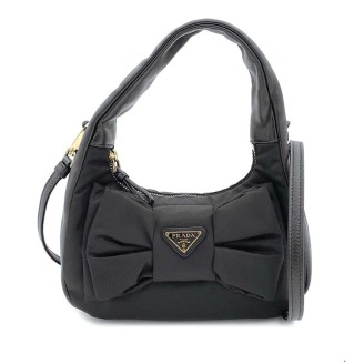 프라다 리나일론 리본 미니 크로스백 (1BC241)