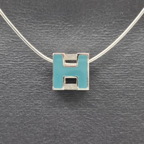 에르메스 H큐브 목걸이