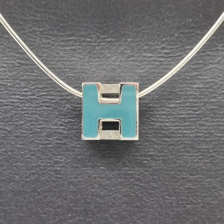 에르메스 H큐브 목걸이