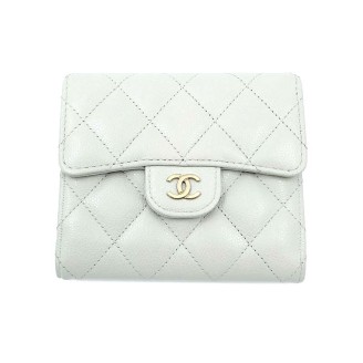 샤넬 캐비어 반지갑