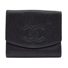 샤넬 캐비어 반지갑