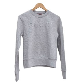 구찌 엠보싱 로고 맨투맨