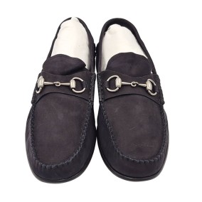 구찌 지지 스웨이드 홀스빗 로퍼 (831269)