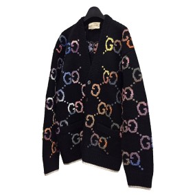 구찌 GG 울 니트 가디건