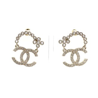 샤넬 크리스탈 귀걸이